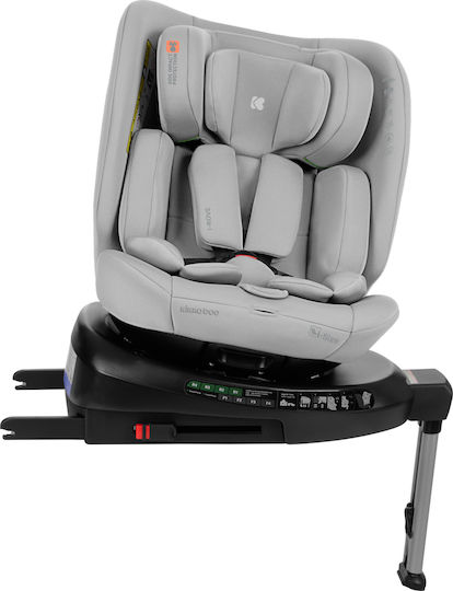 Kikka Boo i-Rove Καθισματάκι Αυτοκινήτου i-Size με Isofix Light Grey