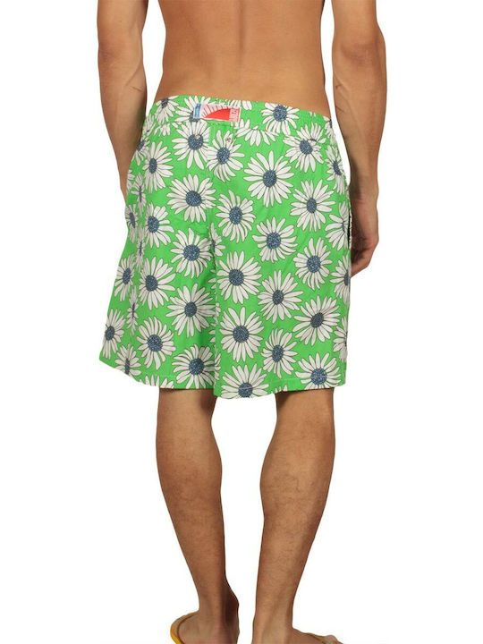 Paperinos Men's Swimwear Bermuda GREEN Floral