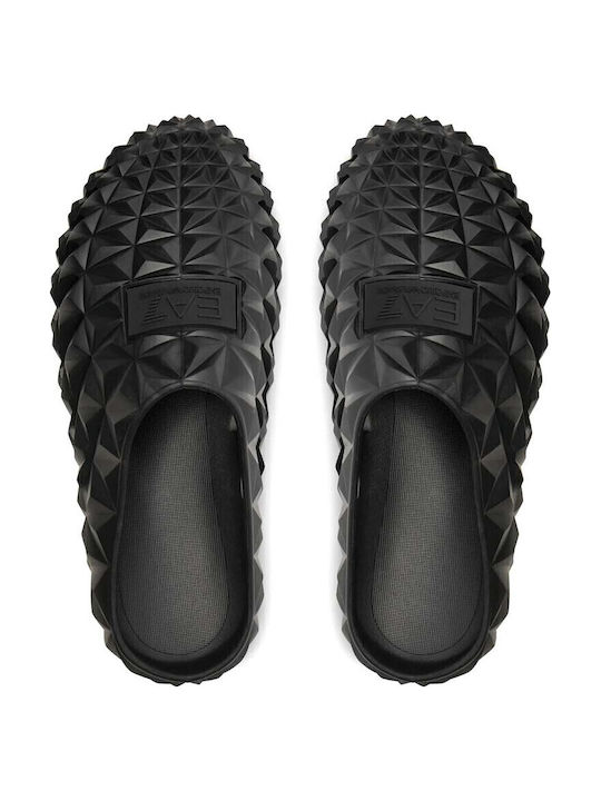 Emporio Armani Men's Clogs Black