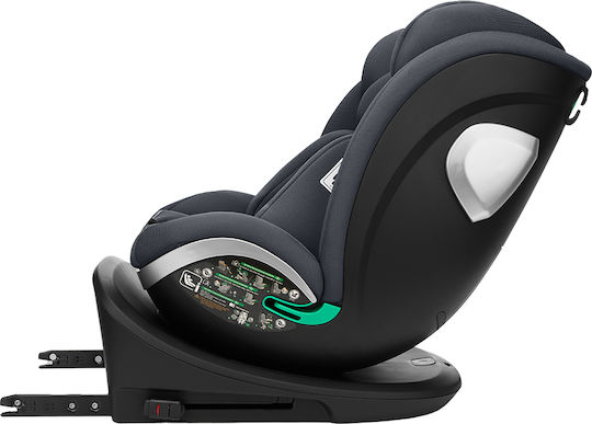 Kikka Boo I-drive Scaun Auto pentru Copii i-Size cu Isofix Gri închis