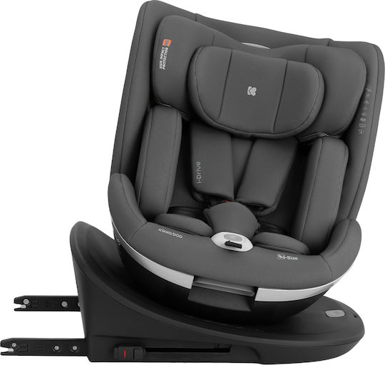 Kikka Boo I-drive Scaun Auto pentru Copii i-Size cu Isofix Gri închis