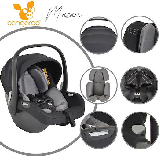 Cangaroo Macan/Icon/Hydra Autositz i-Size Grey 0-13 kg