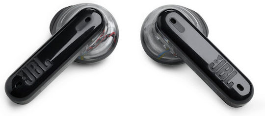 JBL Tune Flex TWS Earbud Bluetooth Handsfree Ακουστικά με Αντοχή στον Ιδρώτα και Θήκη Φόρτισης Ghost Black