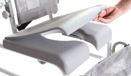 HMN HMN Rollstuhl Badezimmer 46cm 01-310500 Grau