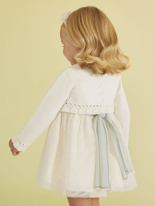 Kinderbolero Gestrickt Beige