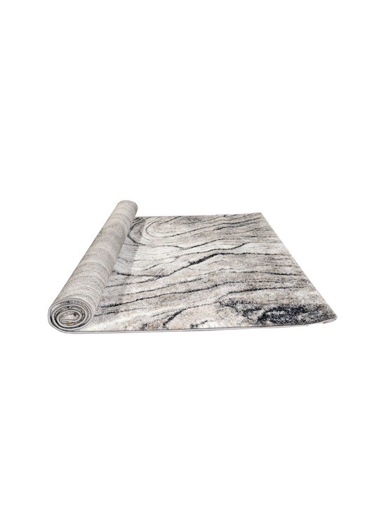 Tzikas Carpets Dorado Σετ Μοντέρνα Χαλιά Κρεβατοκάμαρας Γκρι 373-0-335-65496-295 3τμχ