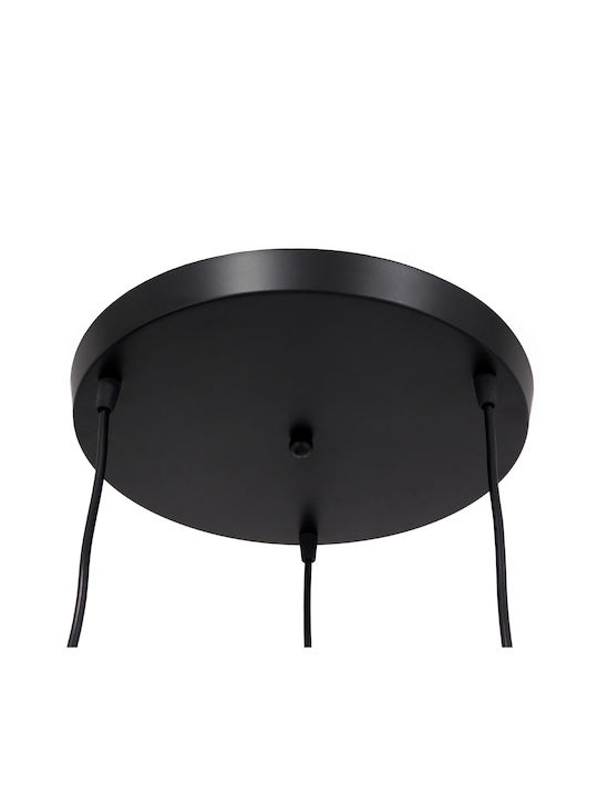 GloboStar Little Man Pendant Light Black with Socket E27 37x35x40cm