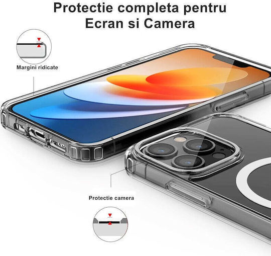 Задна корица Силикон Прозрачен (iPhone 15)