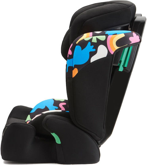 Kinderkraft Comfort Up Baby Car Seat High-back Booster i-Size Happy Shapes 9-36 kg