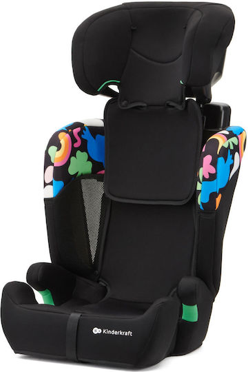 Kinderkraft Comfort Up Baby Car Seat High-back Booster i-Size Happy Shapes 9-36 kg