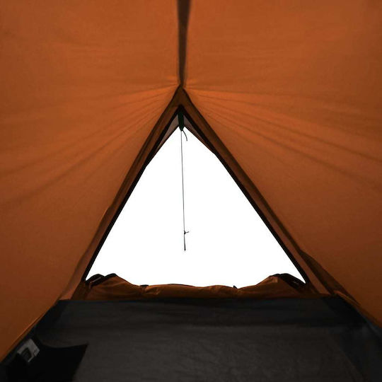 vidaXL Καλοκαιρινή Σκηνή Camping Γκρι για 2 Άτομα 200x120x88εκ.