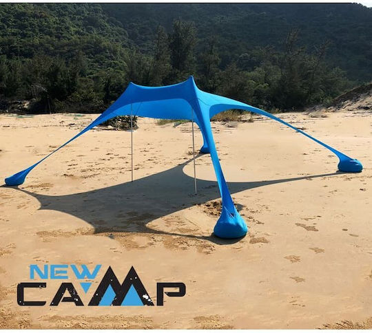 New Camp Lycra Strandsonnenschutz 4 Personen Blau