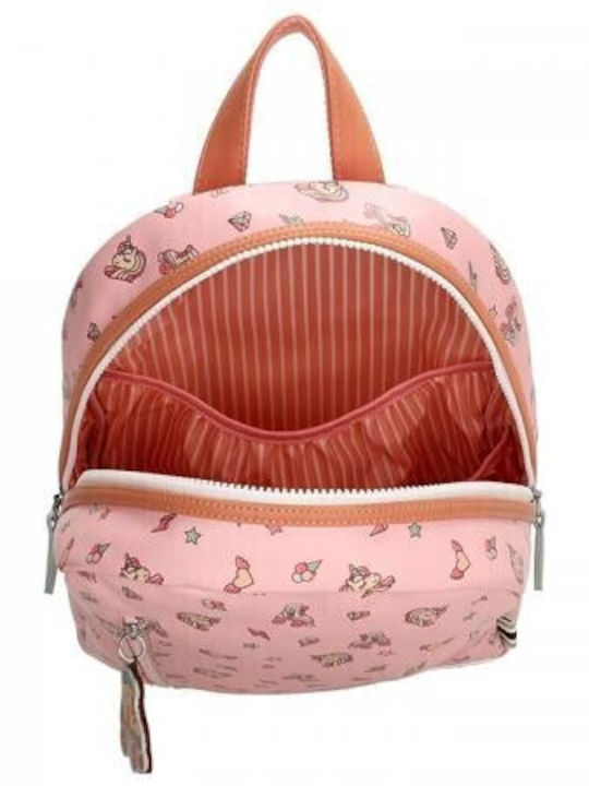 Kidslife Παιδική Τσάντα Πλάτης Ροζ 35x25x13εκ.