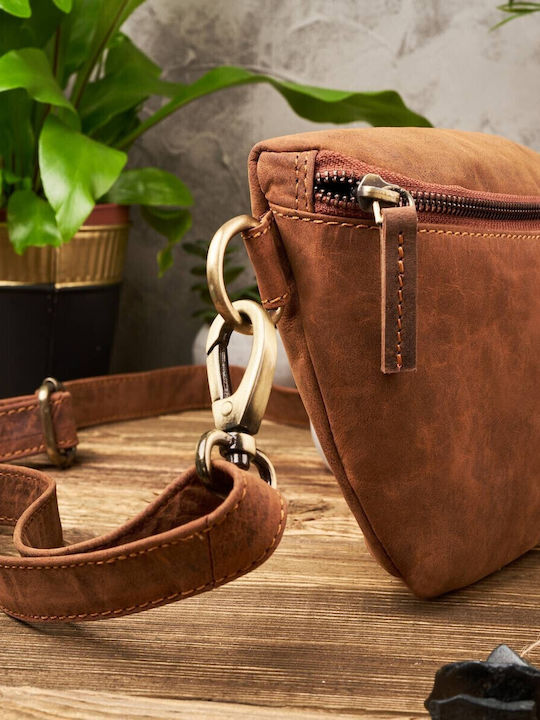 Magazin online pentru femei Piele Bum Bag pentru Talie Maro