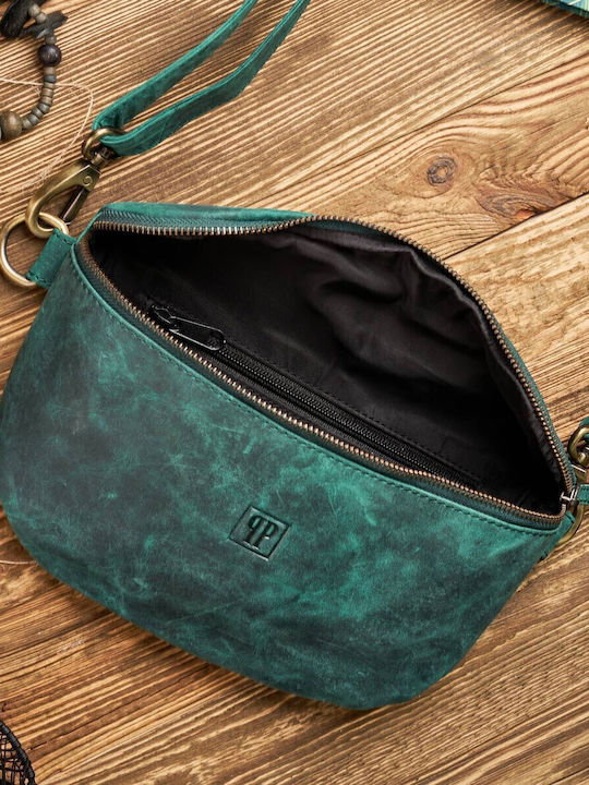 Magazin online pentru femei Piele Bum Bag pentru Curea Verde
