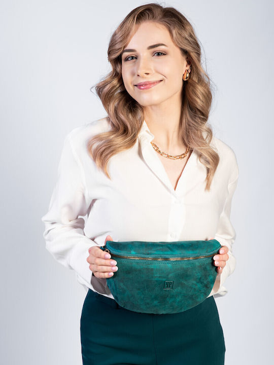 Magazin online pentru femei Piele Bum Bag pentru Curea Verde