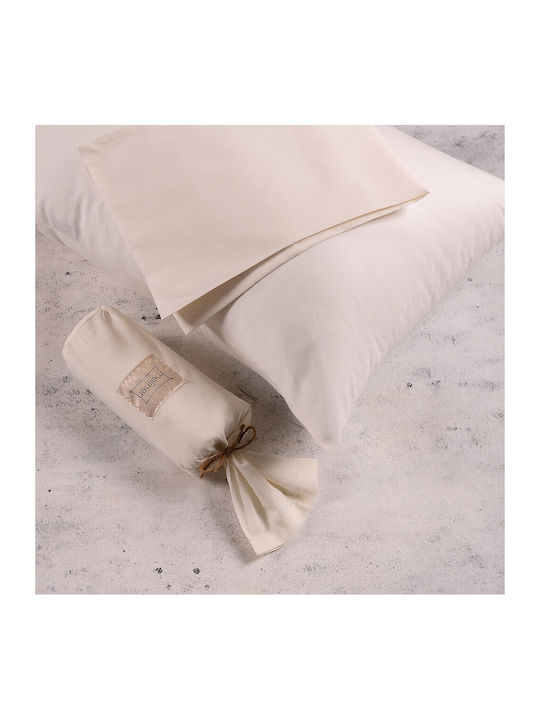 Melinen Плик за Завивка Памучен Единичен 160x245 Urban Line Ecru