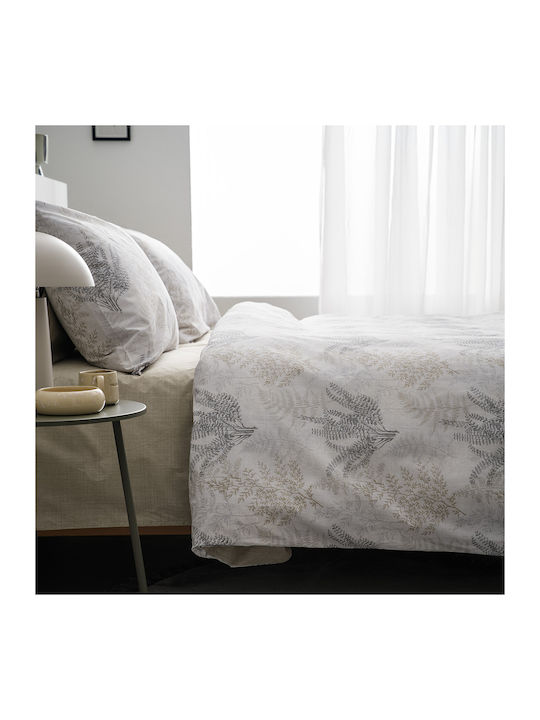 Vesta Home Duvet Cover Set Cotton Queen with 2 Pillowcases 230x240 Silvia 2