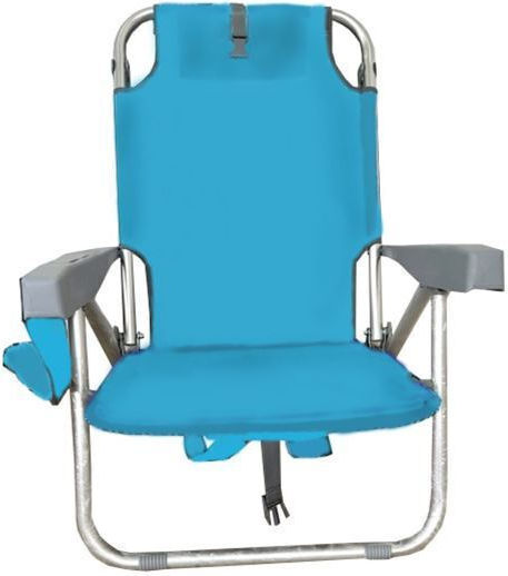 Myresort Beach Chair Aluminum Blue Beach Chair 600d Polyester