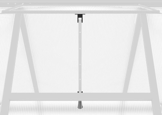 vidaXL 4005834 Greenhouse House Type with Aluminum Frame 2.24x1.69x1.95m