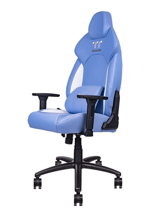 Thermaltake V Comfort Piele Sintetică Albastră / Albă Thermaltake V Comfort Piele Sintetică Albastră / Albă