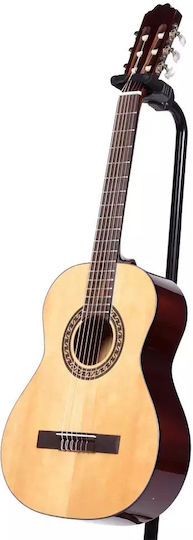 Chitară clasică din lemn Ideallstore, 95 cm, set de corzi inclus