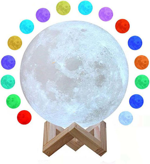 Διακοσμητικό Φωτιστικό LED Moon Light 3εκ.