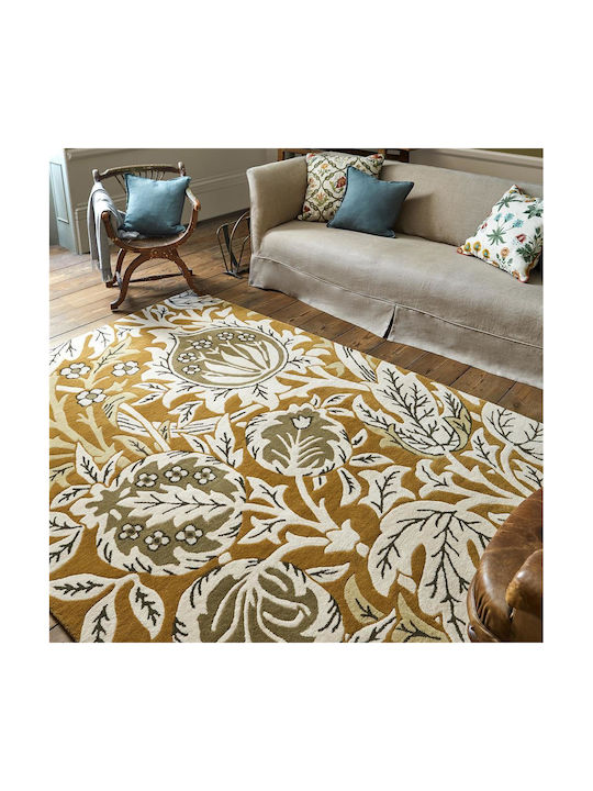 Morris & Co Rug Rectangular Gold