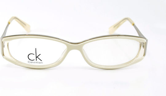 Calvin Klein Weiblich Brillenrahmen Weiß CK5199 105