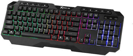 Xtrike Me KB-306 Gaming Πληκτρολόγιο με RGB φωτισμό (Αγγλικό US)