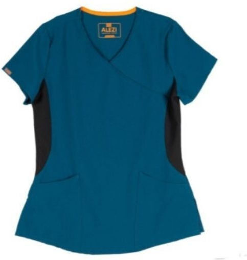 Kifidis Orthopedics Femei Set Pantaloni și Bluza Medicală Albastru Petrol