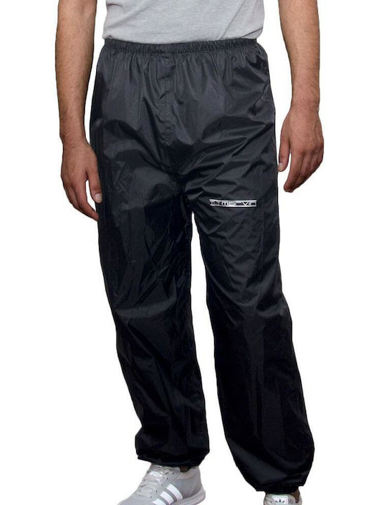 Adiavroxo (Work Aprons & Sleeves) Pantaloni impermeabili pentru motociclete pentru bărbați Negru Culoare