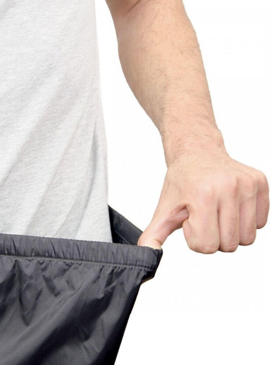 Adiavroxo (Work Aprons & Sleeves) Pantaloni impermeabili pentru motociclete pentru bărbați Negru Culoare