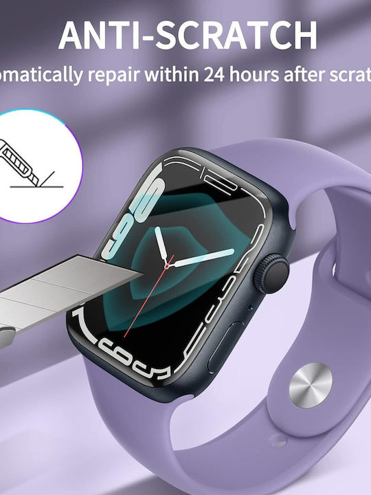 Tempered Glass for the Apple Watch Series 7 1pcs B09HH28GKM