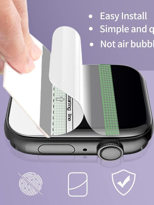Tempered Glass for the Apple Watch Series 7 1pcs B09HH28GKM