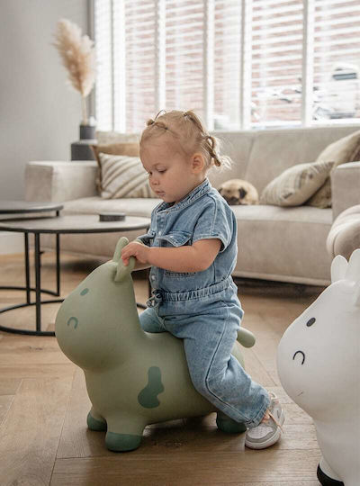 Tryco Hop Hop Inflatable Green Cow
