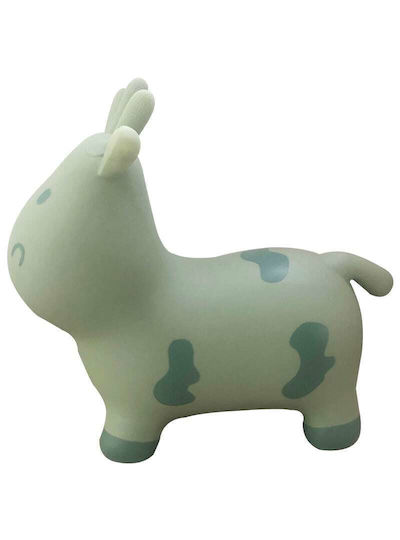 Tryco Hop Hop Inflatable Green Cow