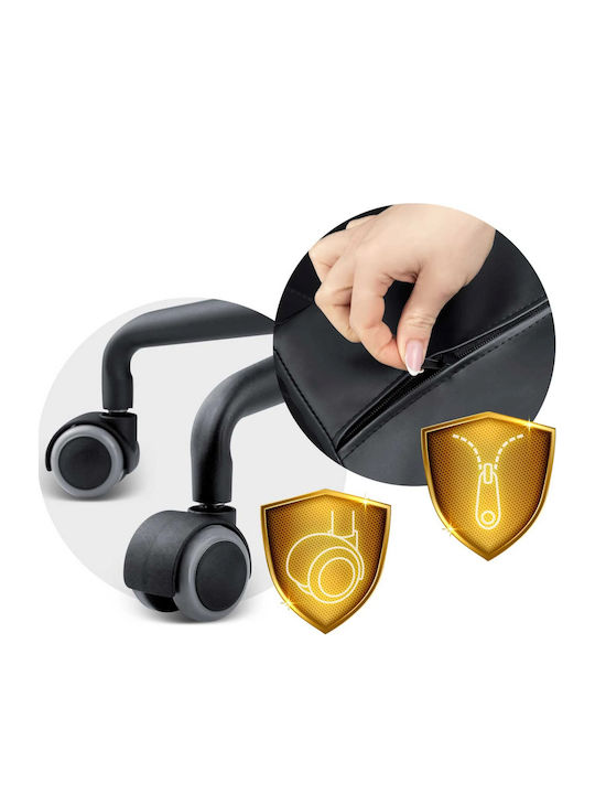 Sofotel DAC-NOP-10010656 Καρέκλα Gaming Δερματίνης Μαύρη