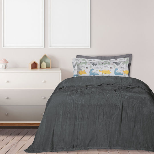 Das Home 1343 Samtige Decke Moni 160x220cm