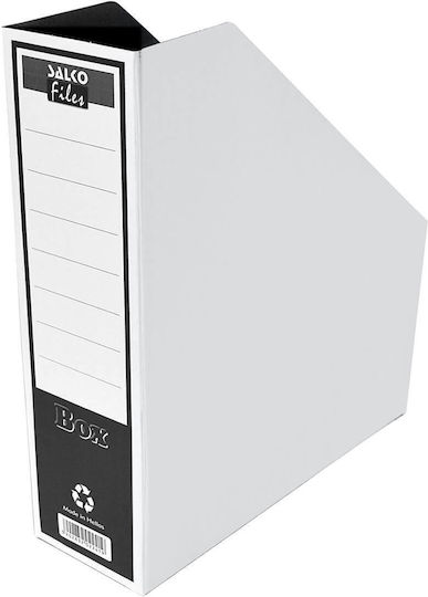 Salko Paper Magazine File Organizer Paper Black 32x28x8cm.