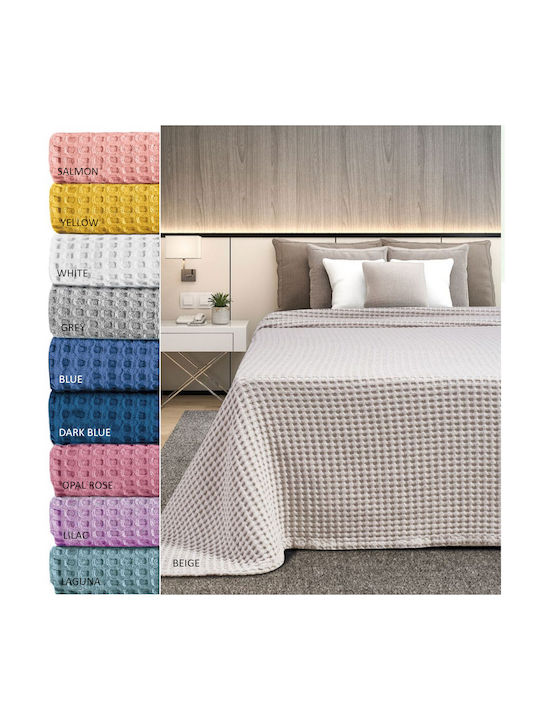 Adam Home Pique Blanket Queen 220x240cm Lilac