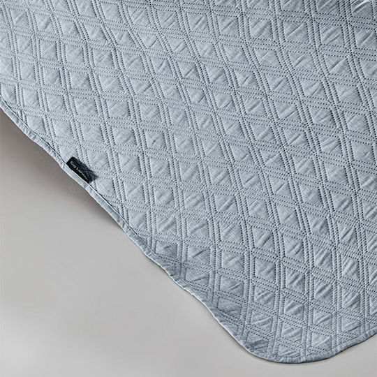 Guy Laroche Tempest Σετ Κουβερλί Υπέρδιπλο Microfiber Blue 220x240cm 2τμχ