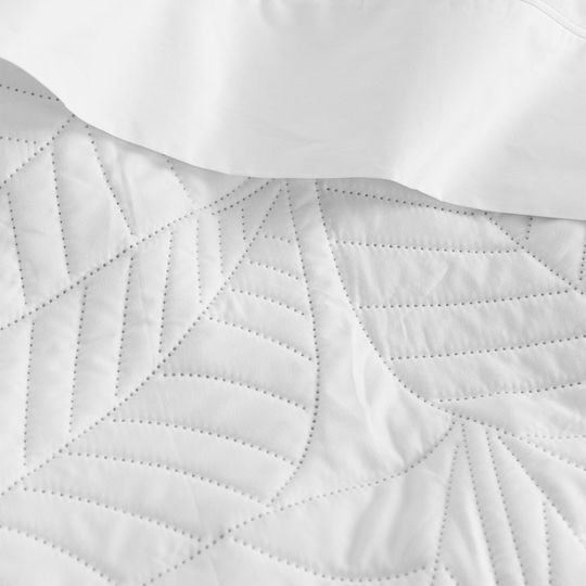 Nima Happy Honeymoon Coverlet Set Double White 240x260cm 3pcs Nima Happy Honeymoon Coverlet Set Double White 240x260cm 3pcs