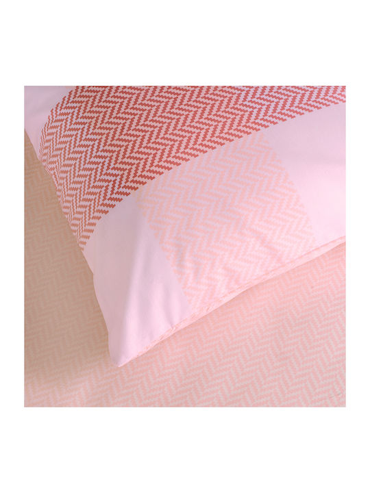 Kocoon Carrie Κουβερλί Μονό Βαμβακερό Pink 160x245cm
