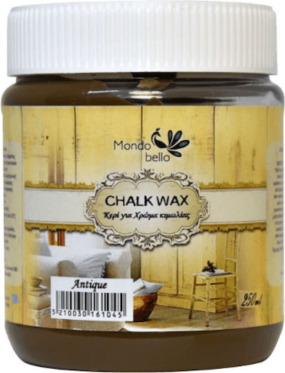 Mondobello Chalk Wax Paint Amber/ Orange