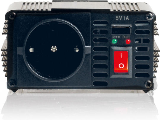 Heyner Invertor Auto 150W pentru Convertirea 12V DC în 230V AC cu 1xUSB