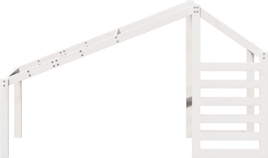 Bed Accessories White 188x82x113cm