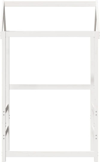 Беседка Легло Бял 118x70x176.5см