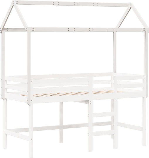 Беседка Легло Бял 217x85.5x154см