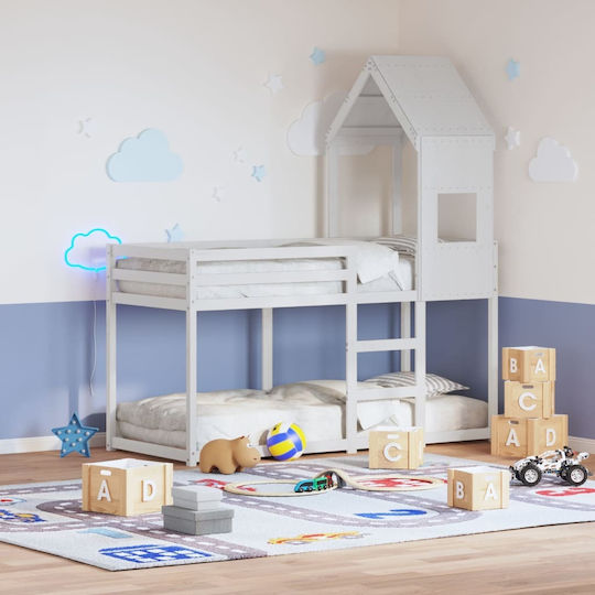 Bed Accessories White 84x55x132cm